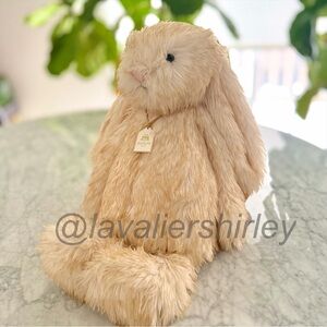 Jellycat Springlowe Luxe Bunny NWT Authentic